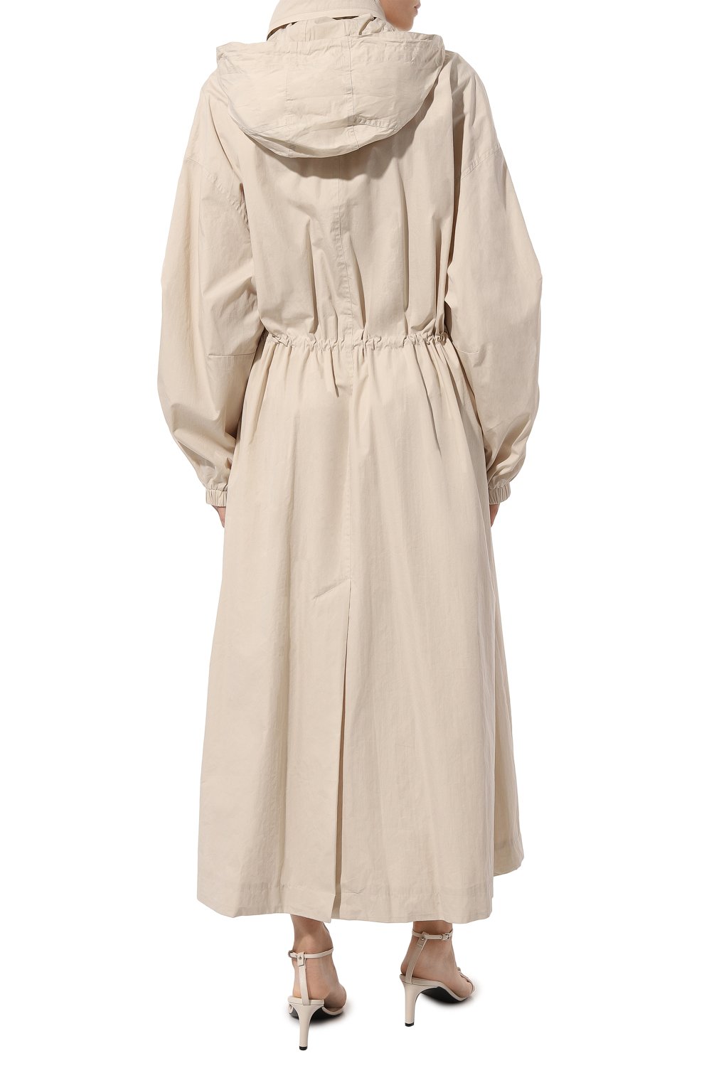 Хлопковый плащ со съемным капюшоном ISABEL MARANT ETOILE, арт. 24PMA0186FA-B1C01E, фото 6