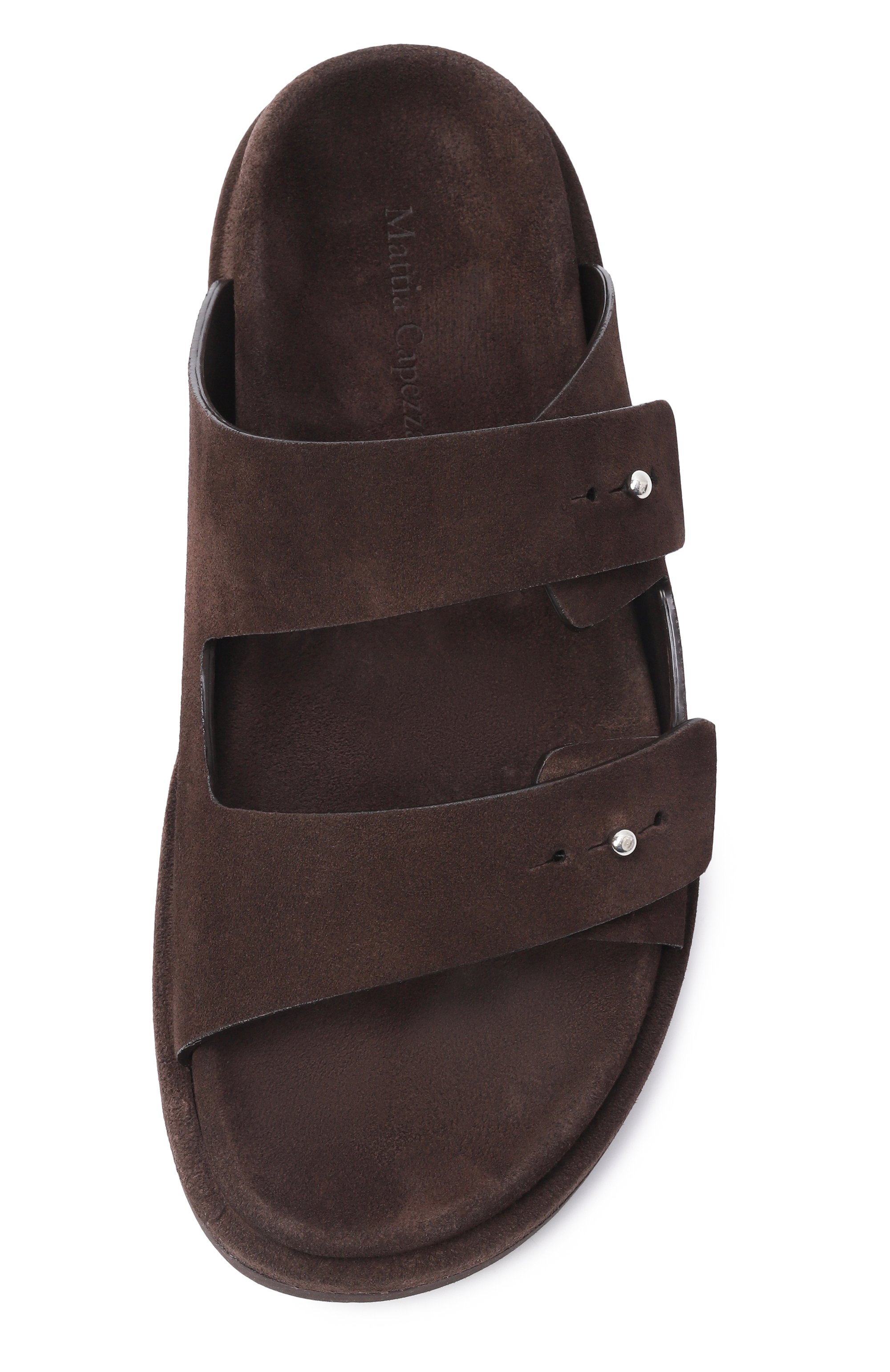 Замшевые шлепанцы MATTIA CAPEZZANI, арт. W456/CR0STA, фото 6