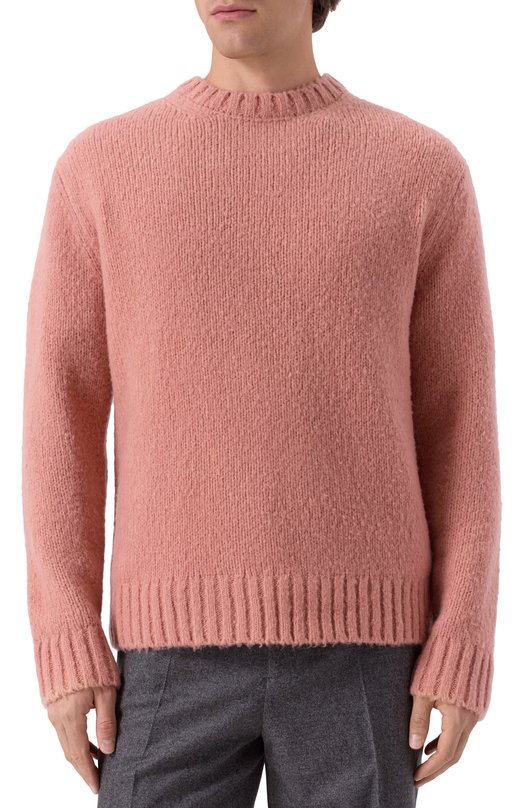 Шерстяной свитер 12 STOREEZ 135344 Розовый  135344 Фото 3