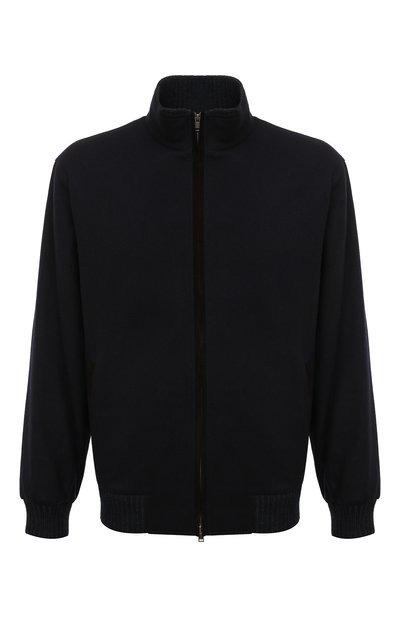 Мужской бомбер с подкладкой из меха соболя BLACK SABLE, арт. BS-24011EB