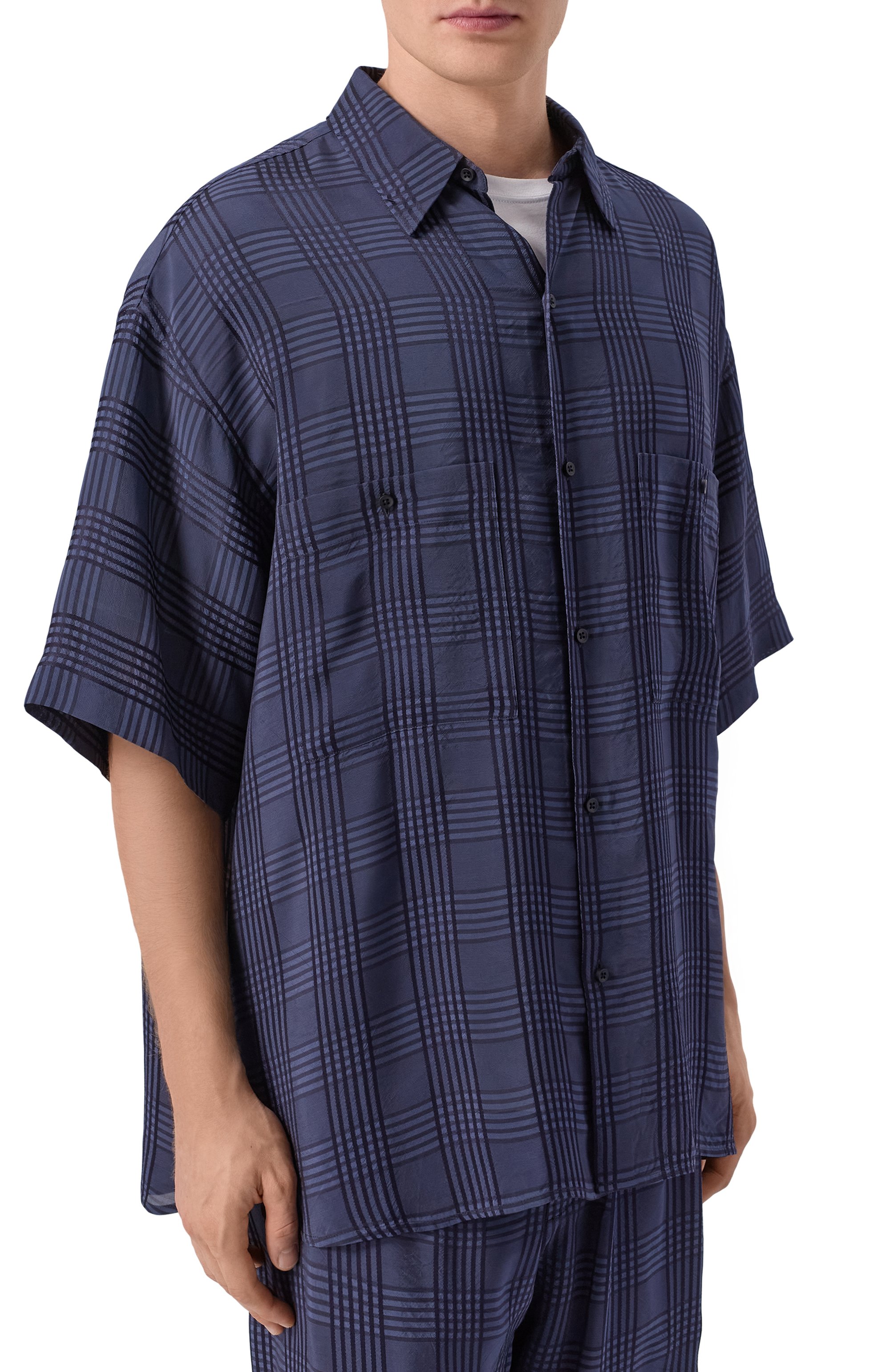 Рубашка из вискозы UMA WANG, арт. UM1527, фото 3