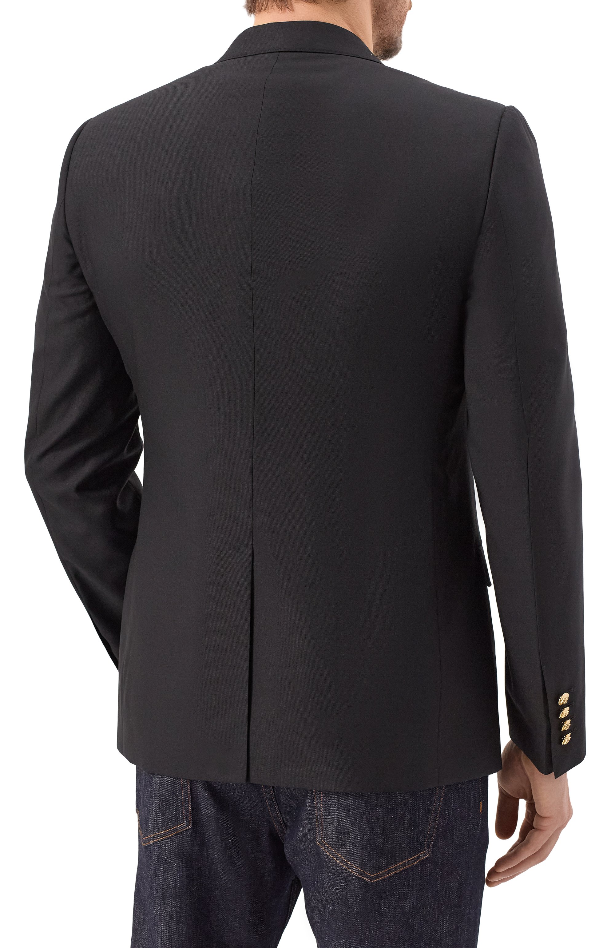 Пиджак из шерсти и шелка DOLCE & GABBANA, арт. G2LK0Z/FU3H1, фото 6