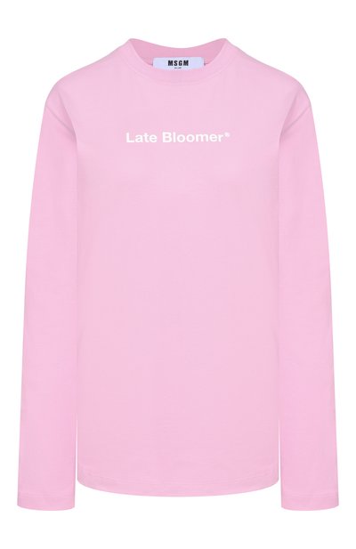 Женская хлопковый лонглив MSGM, арт. 4041MDM131D/267002