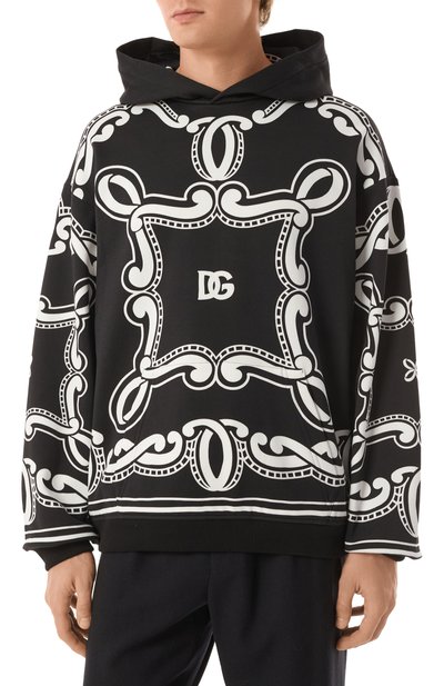 Хлопковое худи DOLCE & GABBANA, арт. G9BKTT/II7FQ, фото 3