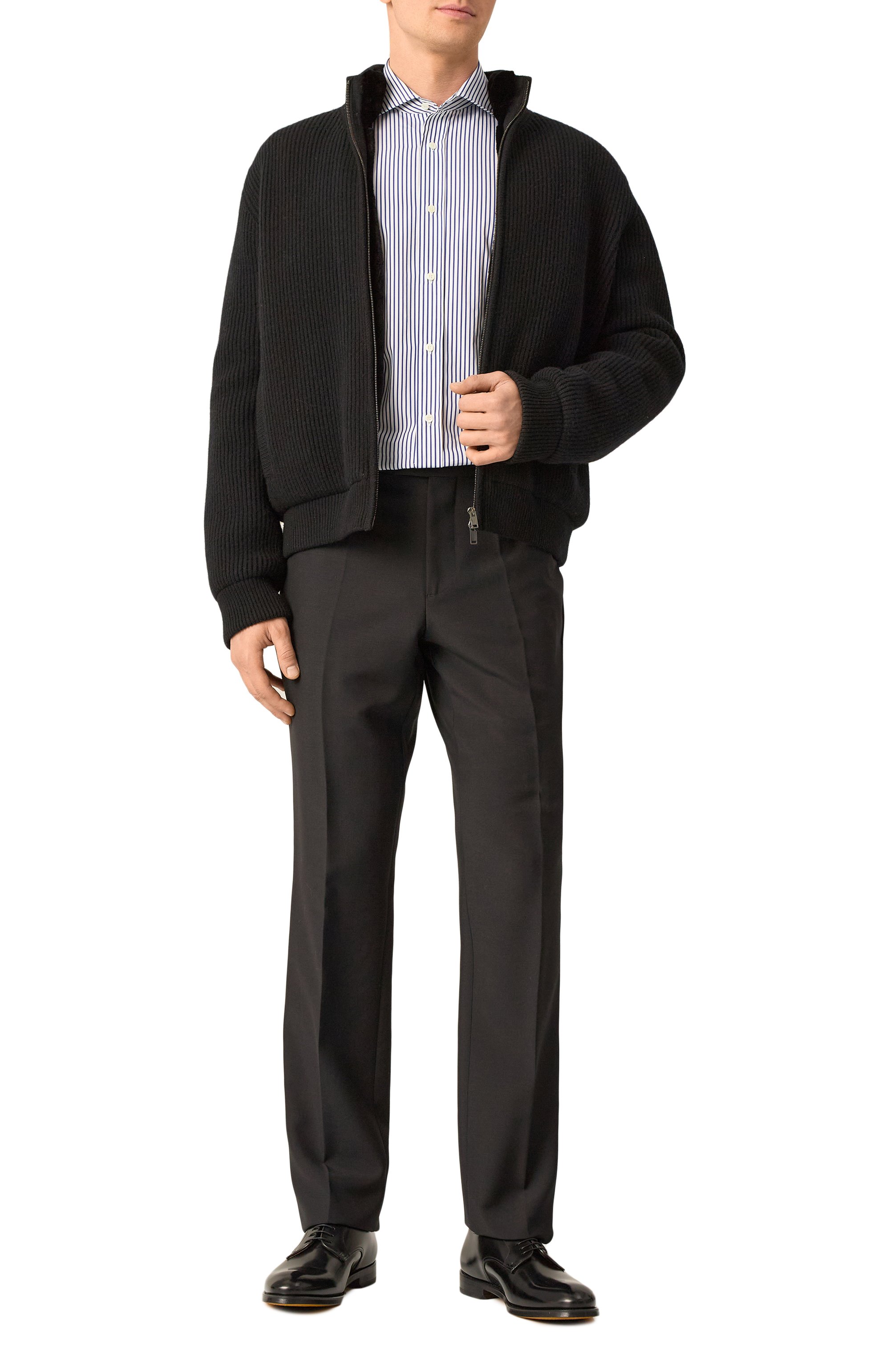 Хлопковая рубашка BRUNELLO CUCINELLI, арт. MY6241718, фото 2