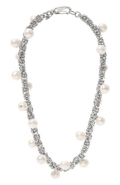 Колье VIEN серебряного цвета по цене 45900 руб., арт. 2424-190, фото 1 Колье VIEN, арт. 2424-190, фото 1