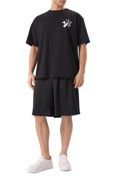 Хлопковая футболка COMME DES FUCKDOWN, арт. CFABM01574, фото 2