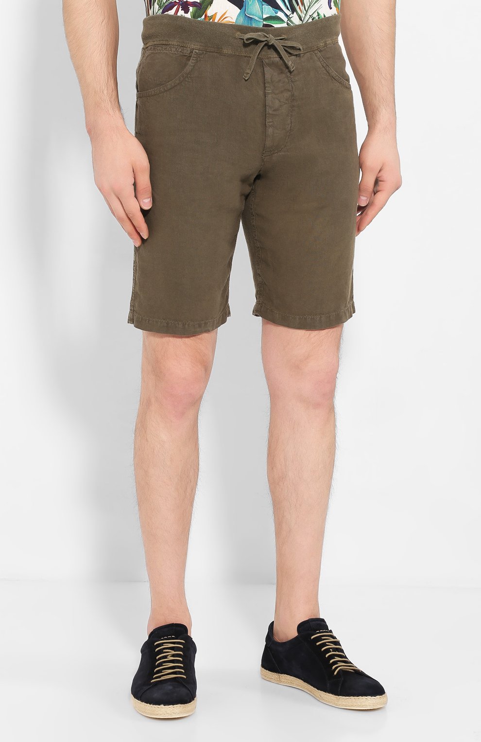 Льняные шорты 120% LINO, арт. R0M2120/0253/000, фото 3