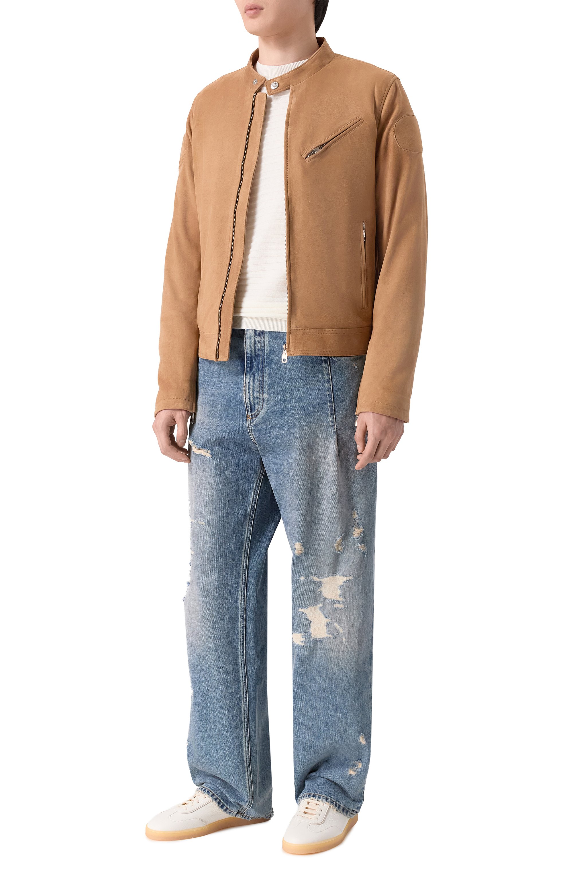 Замшевая куртка DOLCE & GABBANA, арт. G9BWIL/HULUU, фото 2