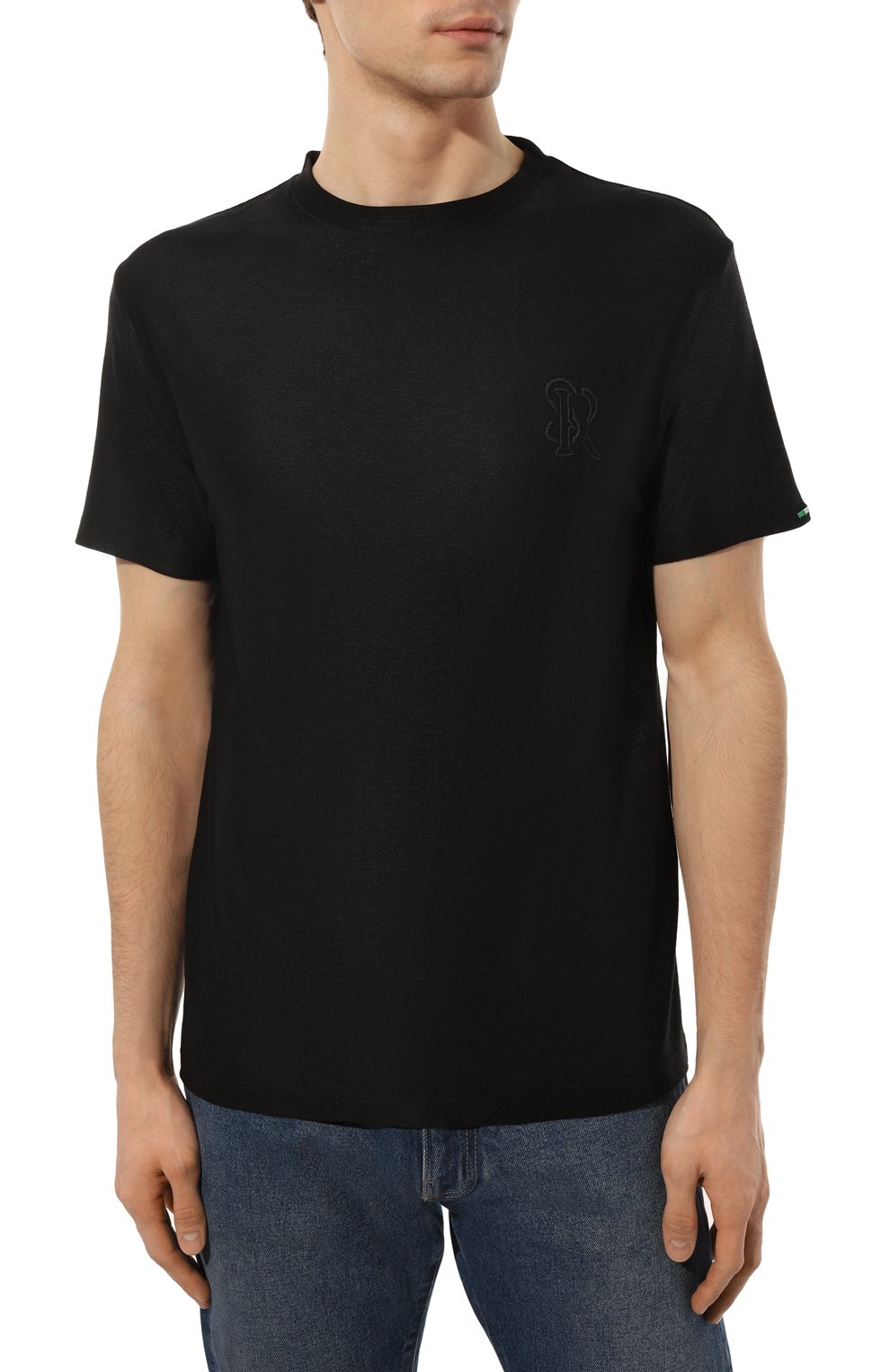 Шелковая футболка STEFANO RICCI, арт. MNH3102170/K0002N, фото 3