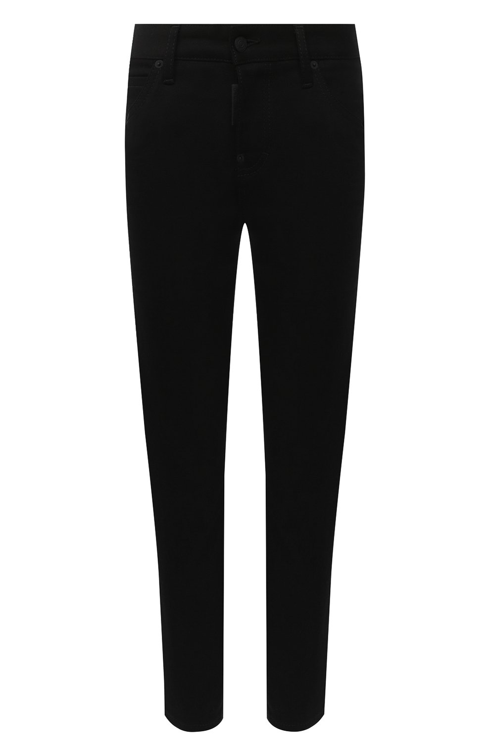 Джинсы DSQUARED2 черного цвета по цене 37750 руб., арт. S72LB0367/S30564, фото 1 Джинсы DSQUARED2, арт. S72LB0367/S30564, фото 1