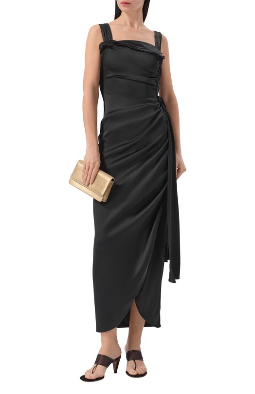 Кожаный клатч Maison Margiela SA3UI0008/P7453 Золотой  SA3UI0008/P7453 Фото 3