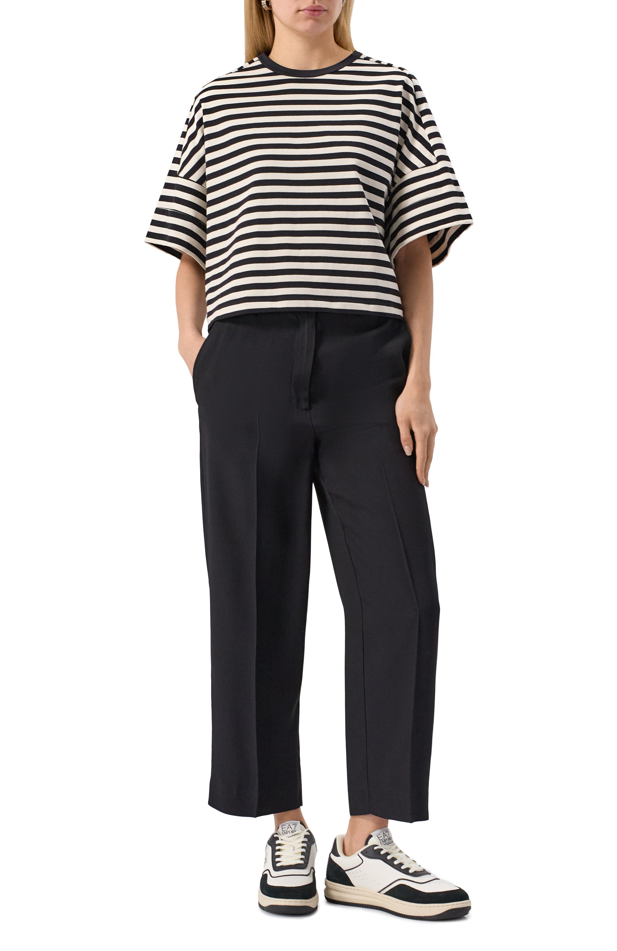 Комбинированные кеды EA7, арт. X8X190/XK405, фото 2