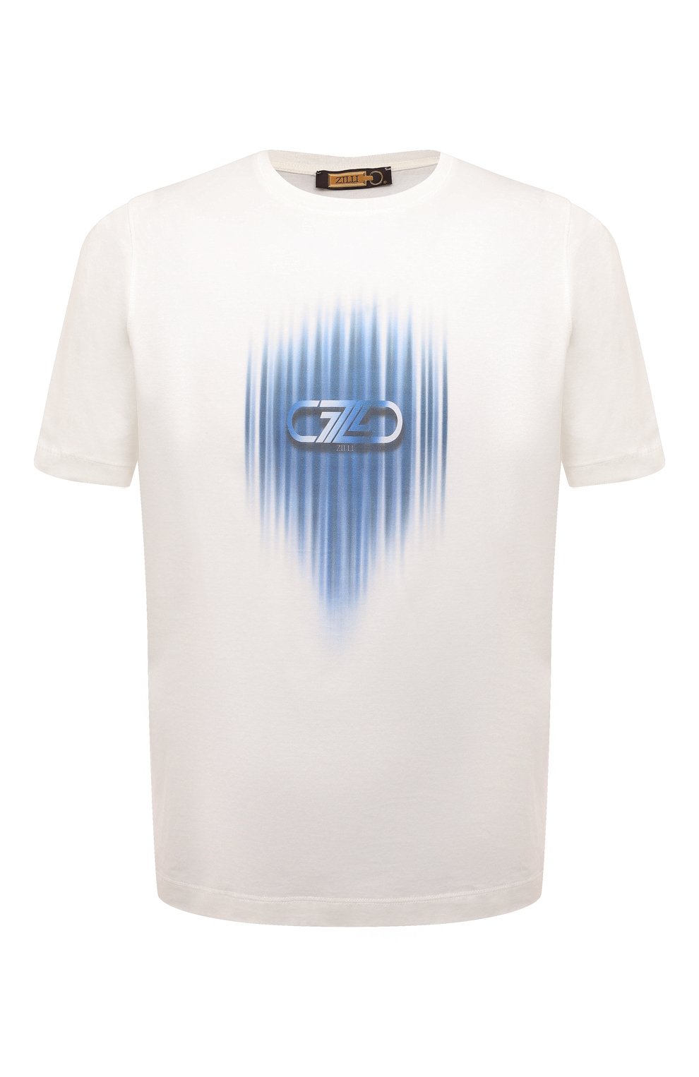 Хлопковая футболка ZILLI, арт. MBZ-NT550-VERT1/MC01, фото 1