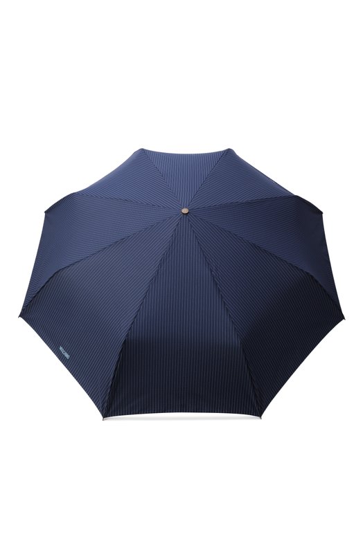 Складной зонт Moschino 8509-PINSTRIPE-T0PLESS Синий 8509-PINSTRIPE-T0PLESS