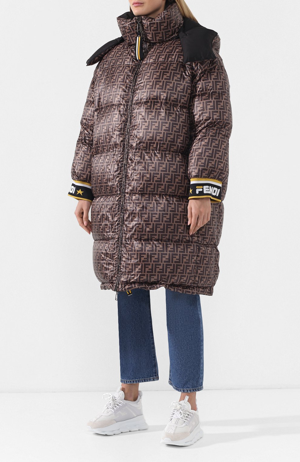 Двусторонний пуховик FENDI, арт. FAA423 A6JA, фото 6