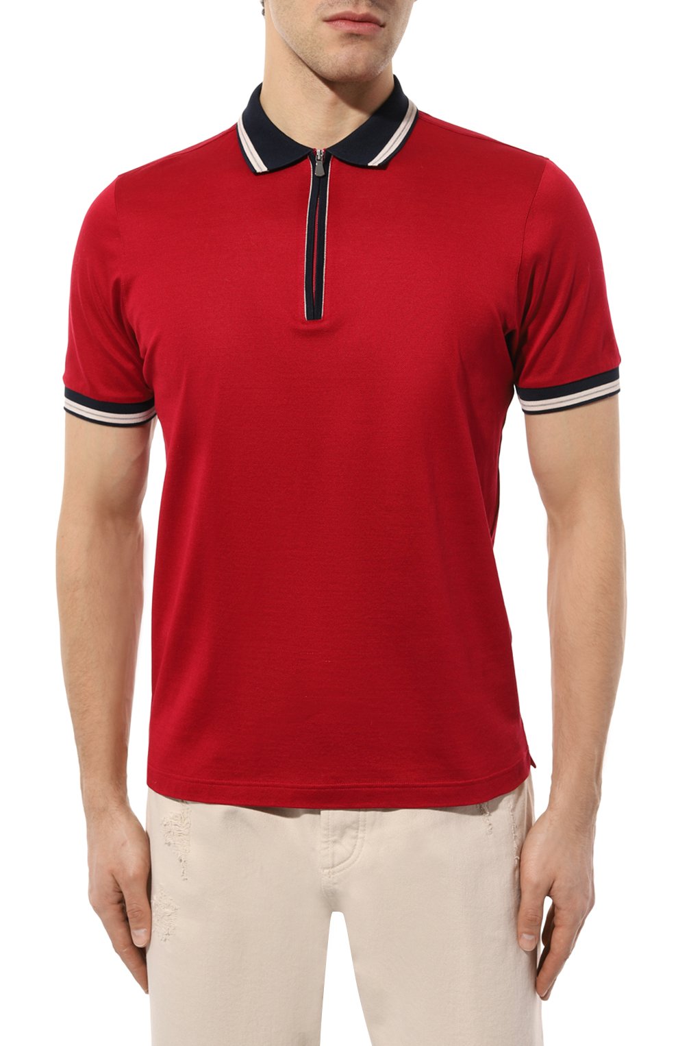 Хлопковое поло GRAN SASSO, арт. 60147/74219, фото 3