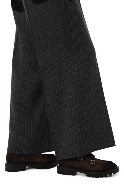 Замшевые монки SANTONI, арт. WUCG59605NERNHSY, фото 3