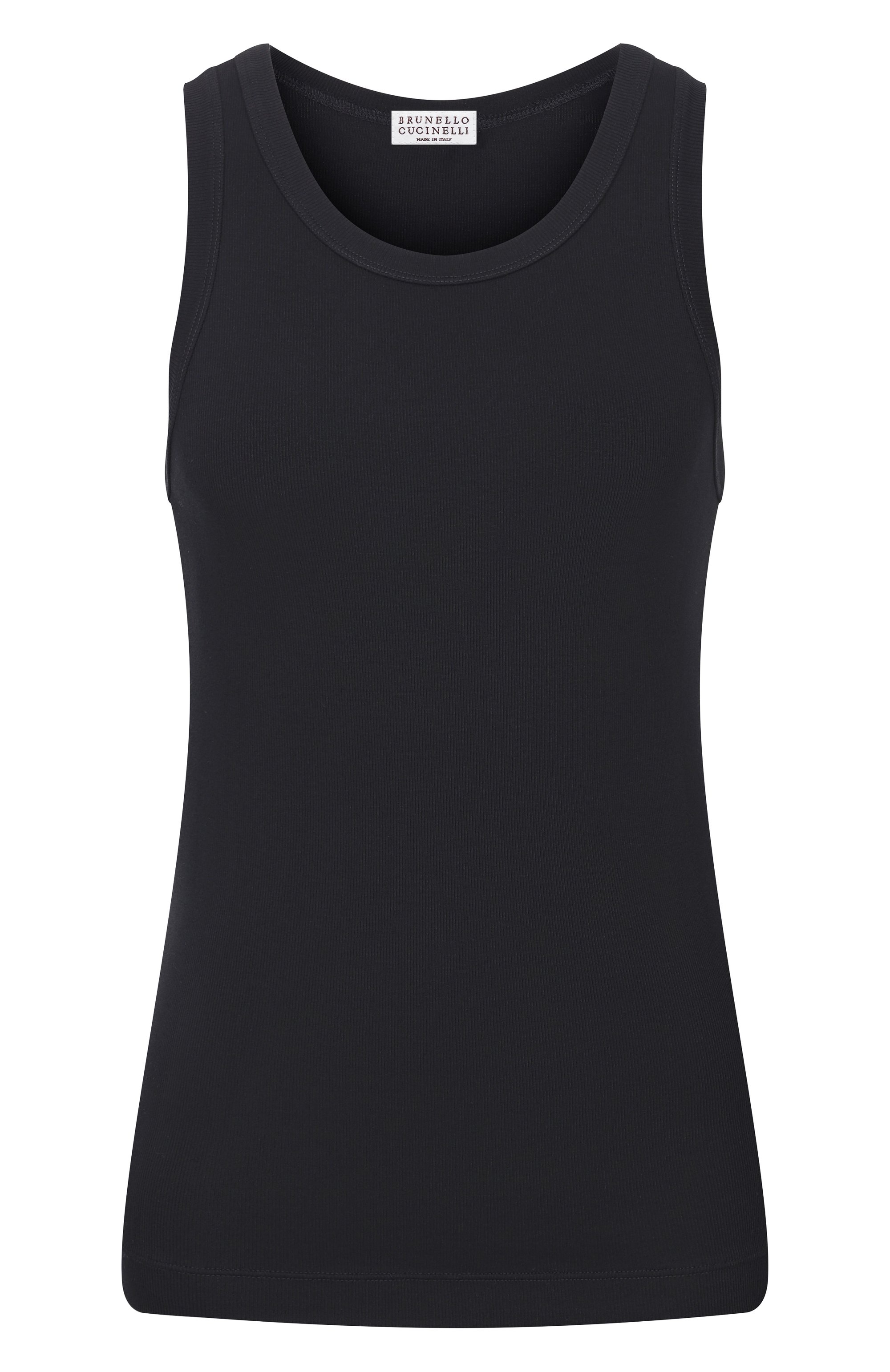 Хлопковая майка BRUNELLO CUCINELLI, арт. MPTC8FX230, фото 1