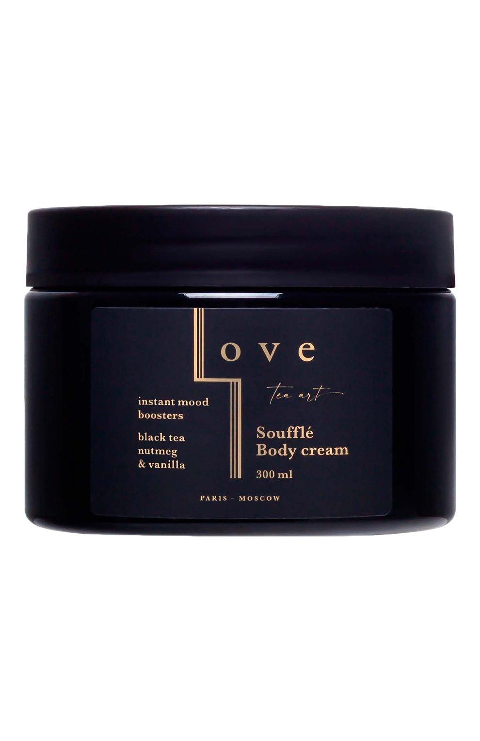 Крем суфле для тела черный чай, мускатный орех и ваниль (300ml) LOVE TEA ART, арт. 4603805890850, фото 1