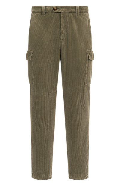 Мужские вельветовые брюки-карго BRUNELLO CUCINELLI, арт. M280UE1890