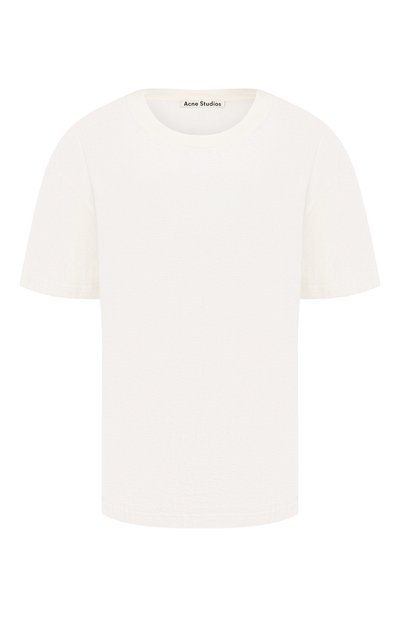 Женская хлопковая футболка ACNE STUDIOS, арт. AL0119/W