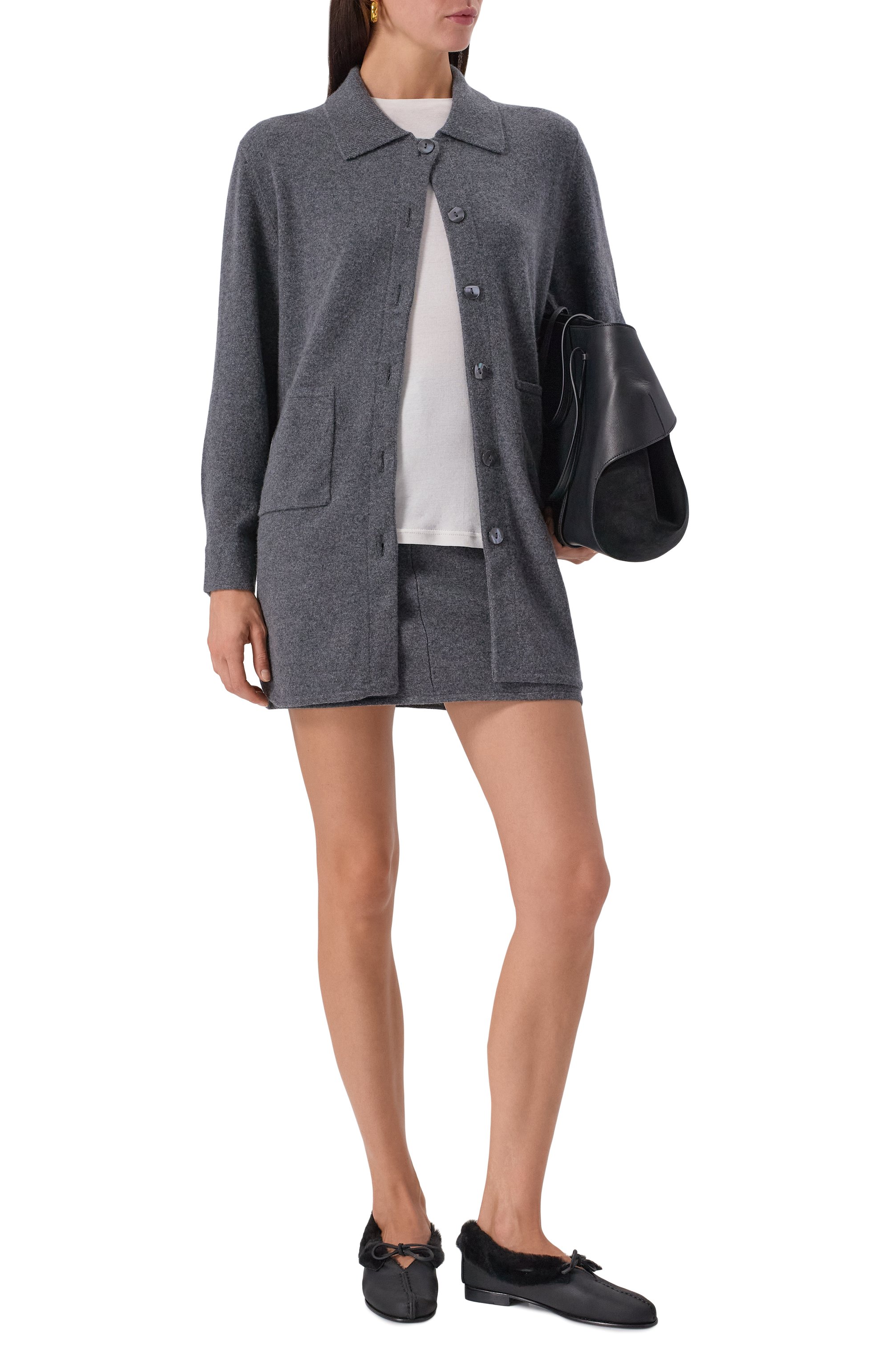 Кожаные лоферы tilla shearling HEREU, арт. WFTISH, фото 3