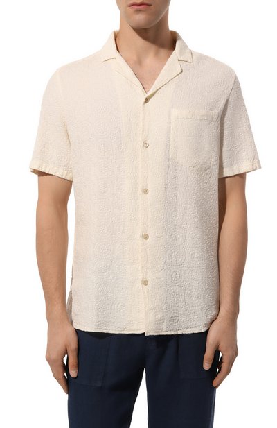 Льняная рубашка MC2 SAINT BARTH, арт. STBM/KALEA/00844F, фото 3