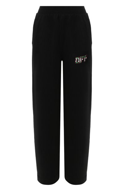 Женские хлопковые брюки OFF-WHITE, арт. 0WCH003R190030491088
