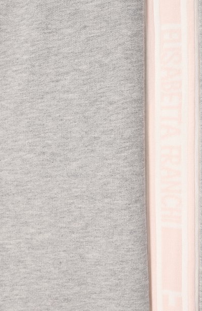 Хлопковые брюки ELISABETTA FRANCHI LA MIA BAMBINA, арт. EFPA2730/FF002/4A-8A, фото 3