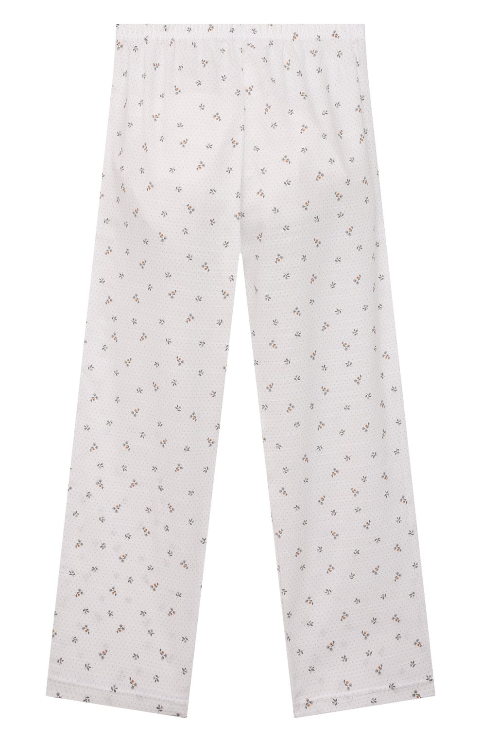 Хлопковая пижама LA PERLA белого цвета по цене 15600 руб., арт. 70251/2A-6A, фото 5 Хлопковая пижама LA PERLA, арт. 70251/2A-6A, фото 5