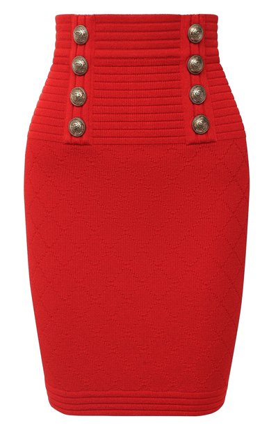 Женская юбка из вискозы BALMAIN, арт. UF14311/K110