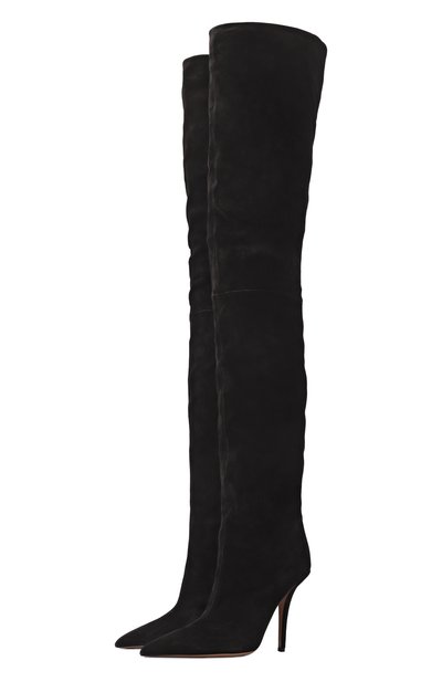 Женские замшевые ботфорты jessica 105 PARIS TEXAS, арт. PX1796/XV003