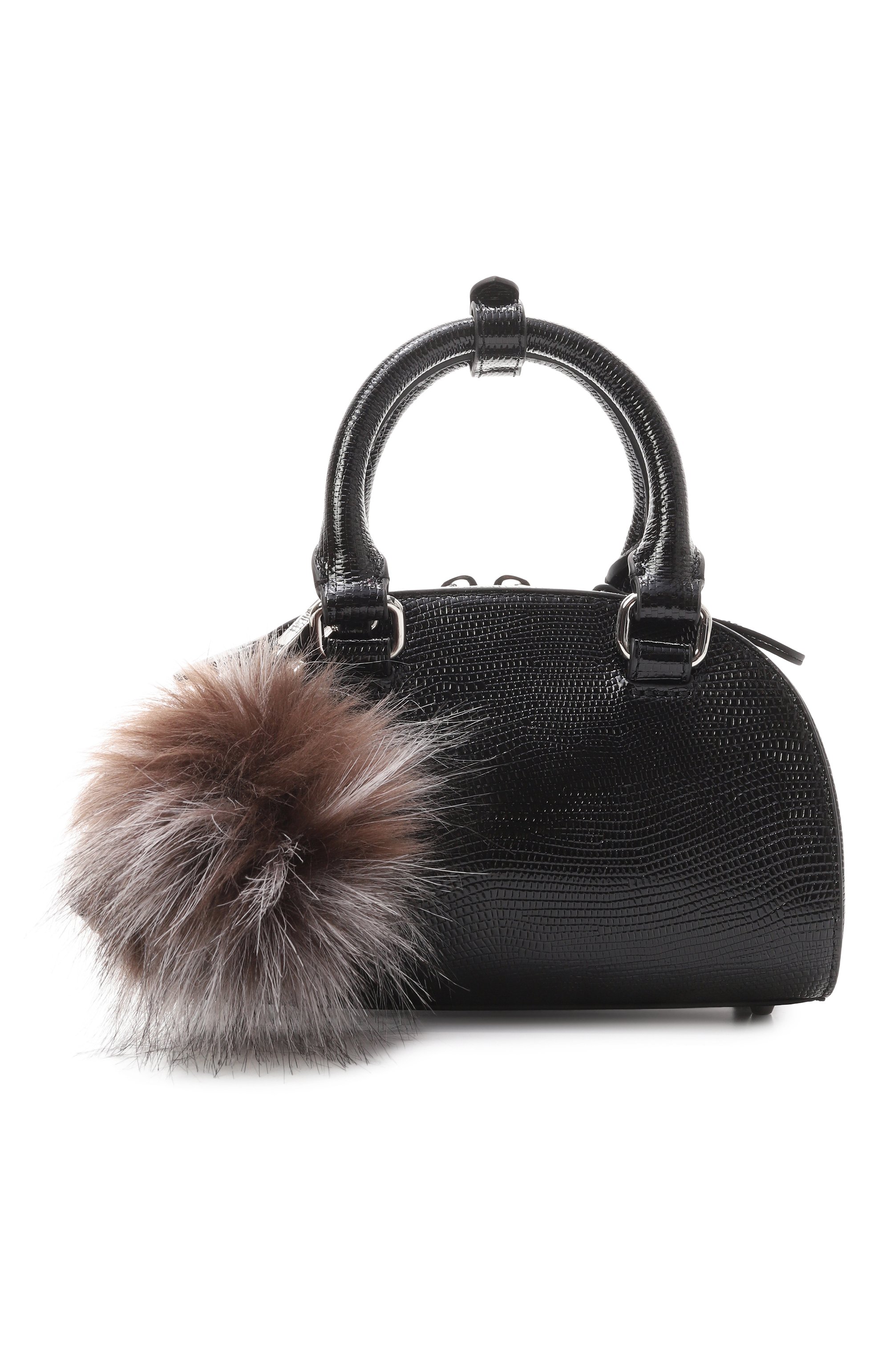 Сумка 1dr dome mini DIESEL черного цвета по цене 49150 руб., арт. X10369/P8631, фото 6 Сумка 1dr dome mini DIESEL, арт. X10369/P8631, фото 6