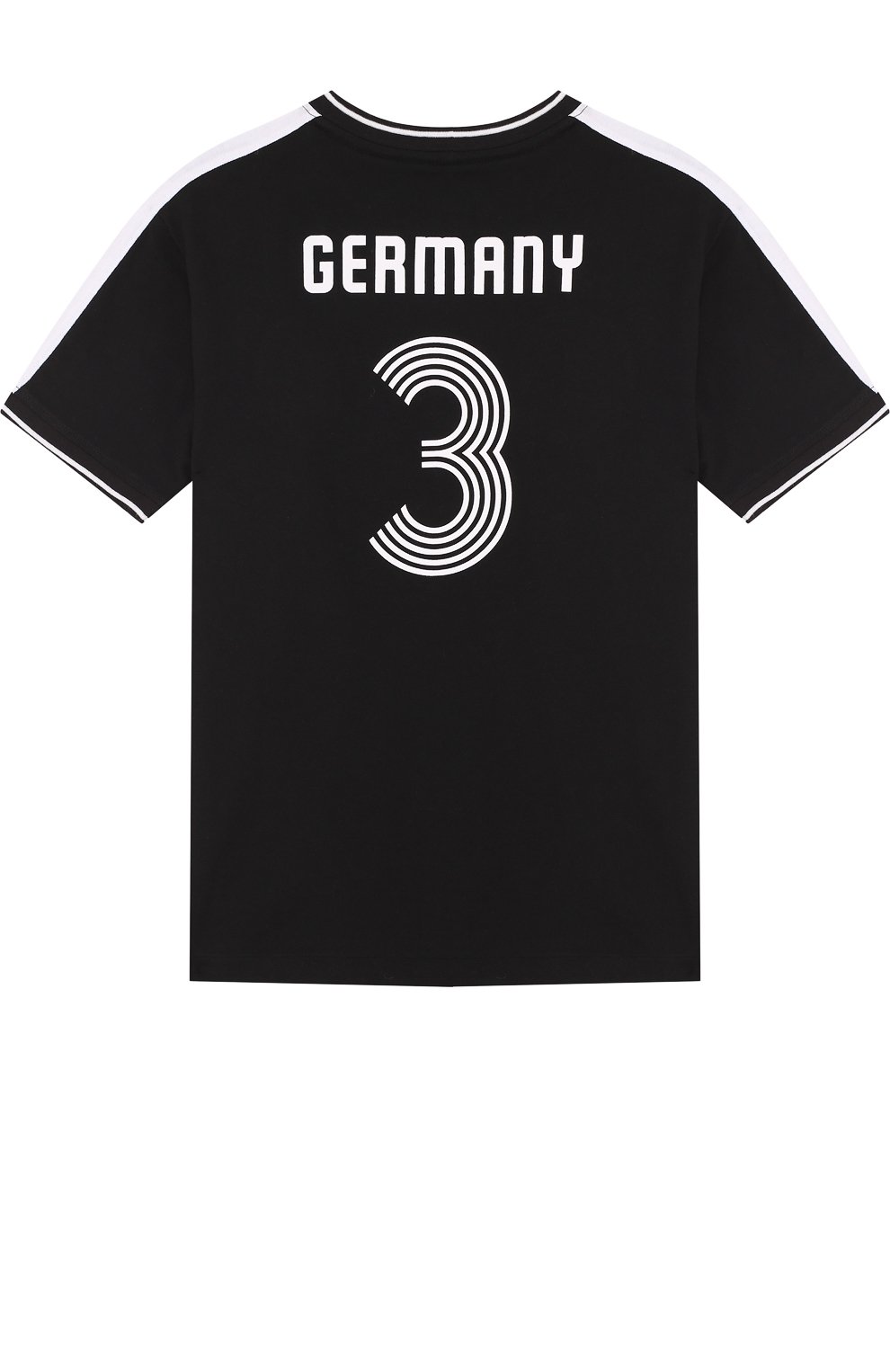 Хлопковая футболка с логотипом сборной германии POLO RALPH LAUREN, арт. 323716423, фото 2