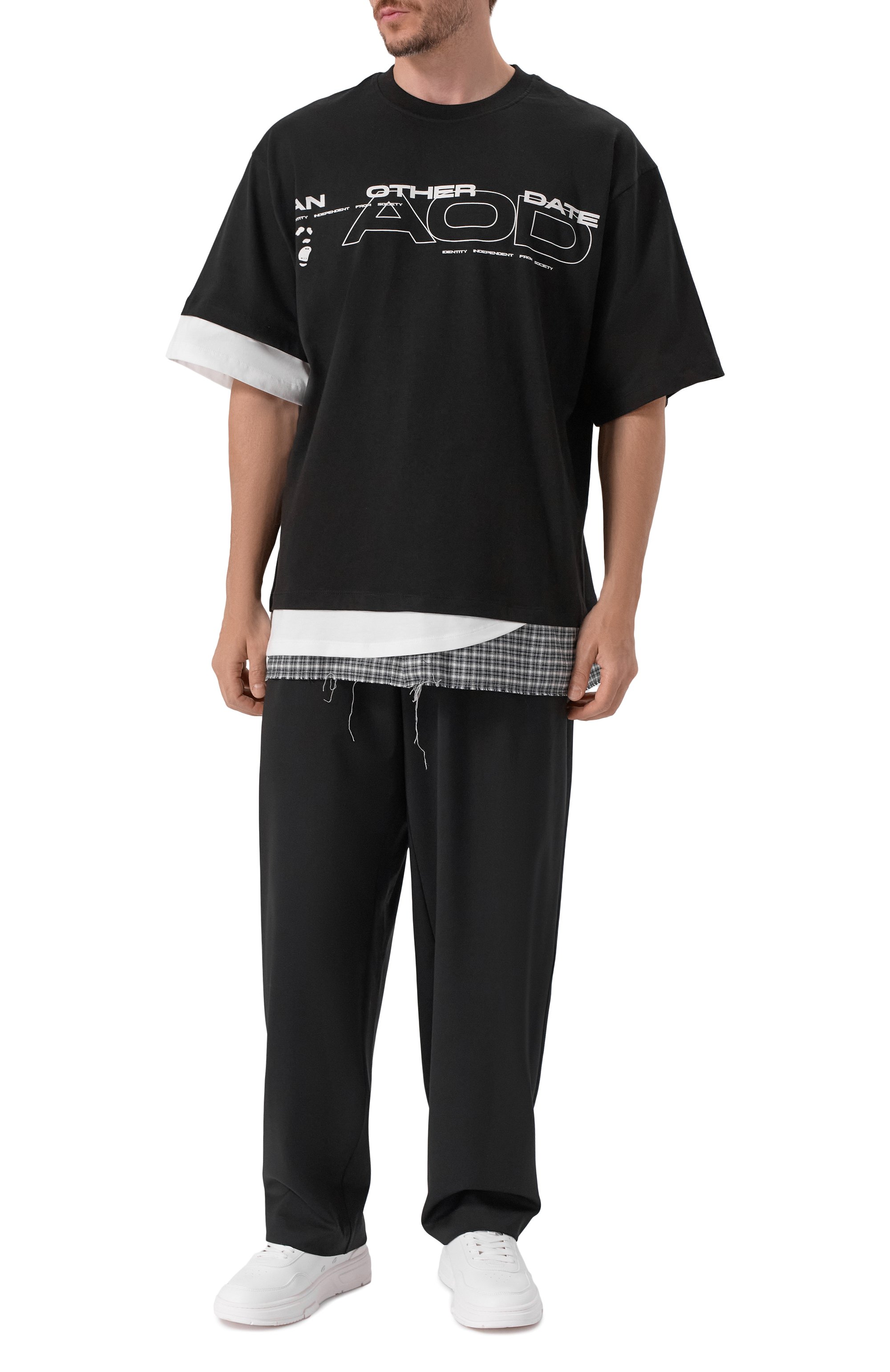 Хлопковая футболка AN OTHER DATE, арт. F50DMATH067, фото 2