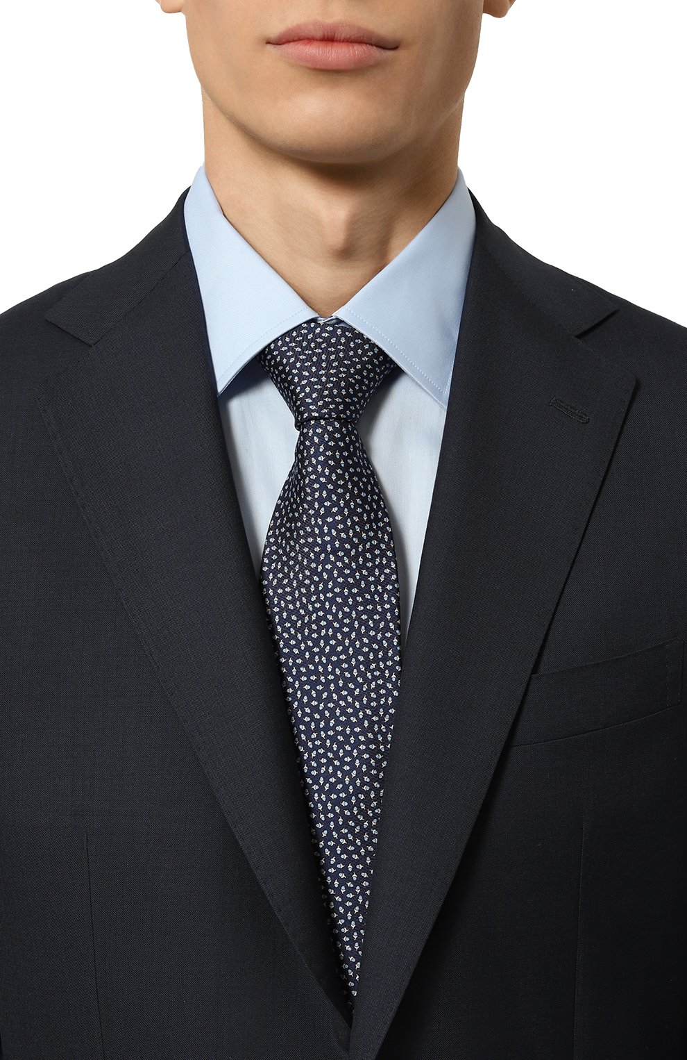 Шелковый галстук ZEGNA, арт. 1P8/Z8W04TA8, фото 2