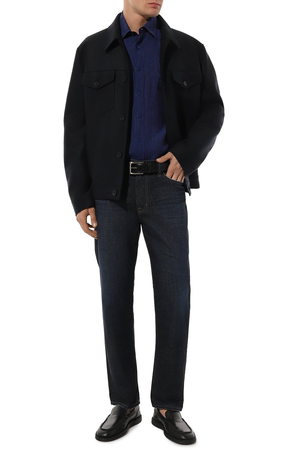 Льняная рубашка STEFANO RICCI, арт. MC007470/LX2330, фото 2