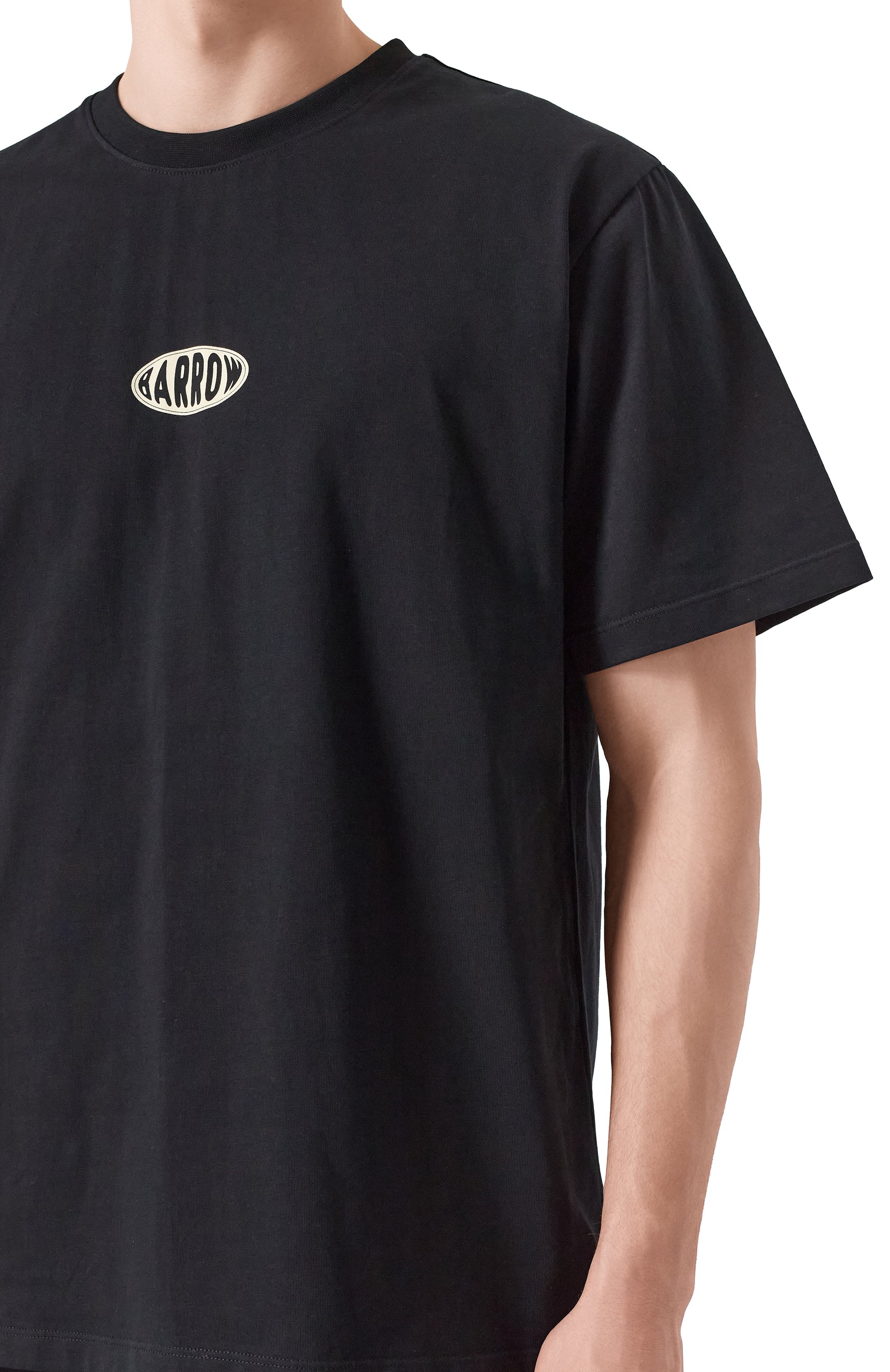 Хлопковая футболка BARROW, арт. S5BWMATH066, фото 5