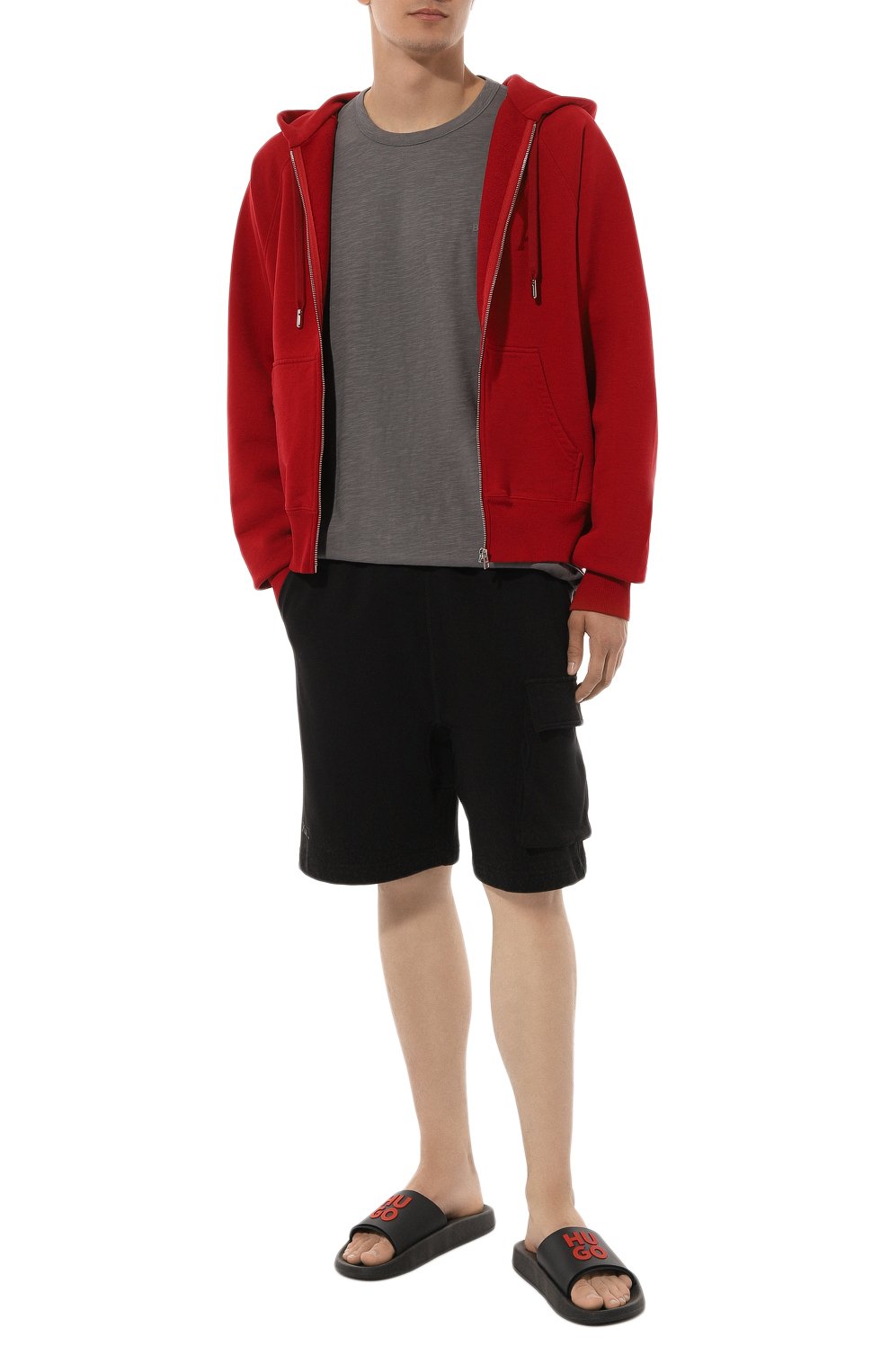 Хлопковые шорты KITON, арт. UMM047502, фото 2