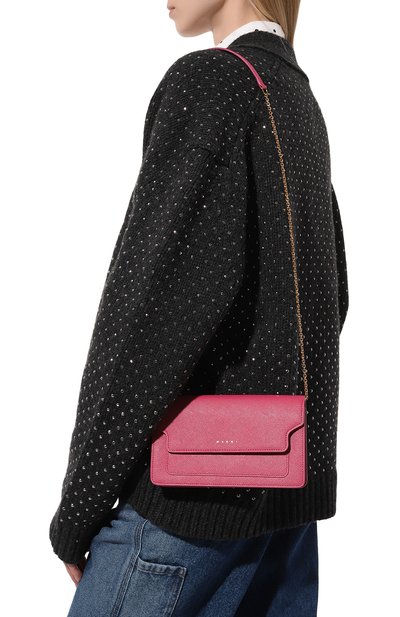 Кошелек на цепочке trunk MARNI, арт. PFM00085U0/LV520, фото 2