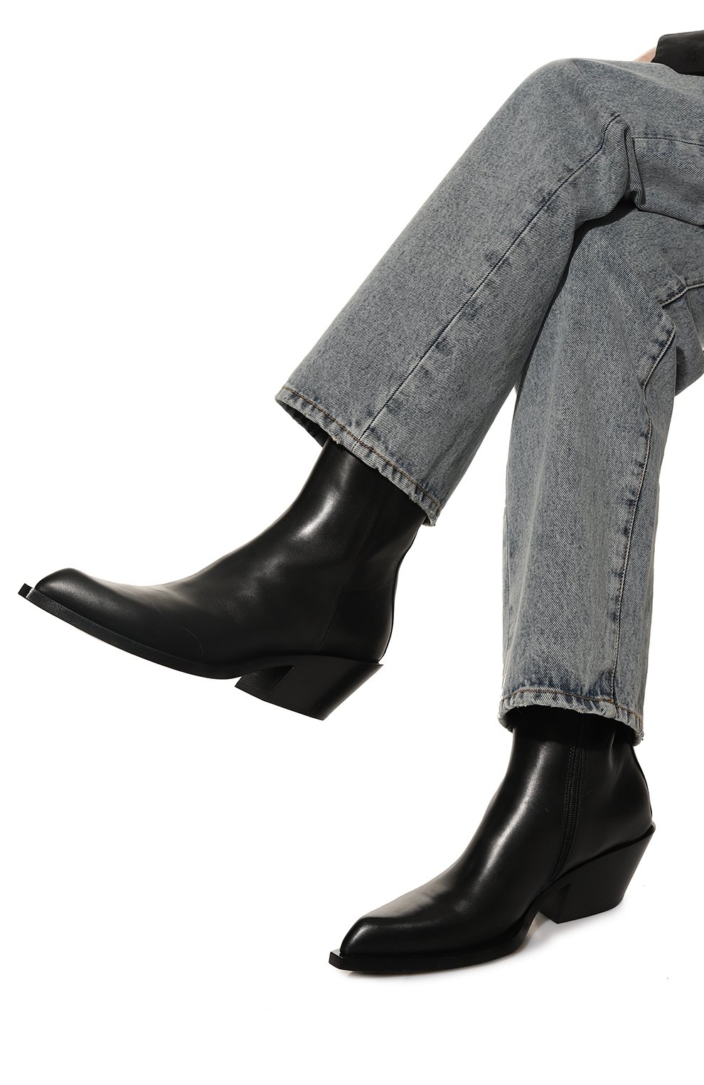 Кожаные ботинки MATTIA CAPEZZANI, арт. W220/VITELL0, фото 3