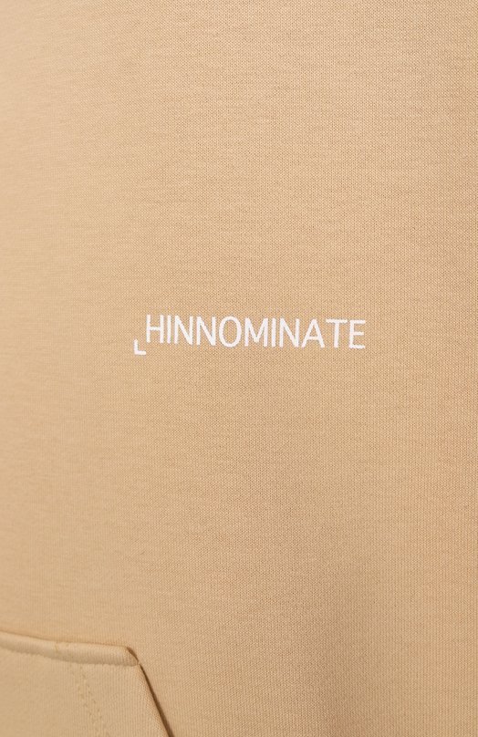 Хлопковое худи HINNOMINATE HMABM01301 Бежевый  HMABM01301 Фото 6