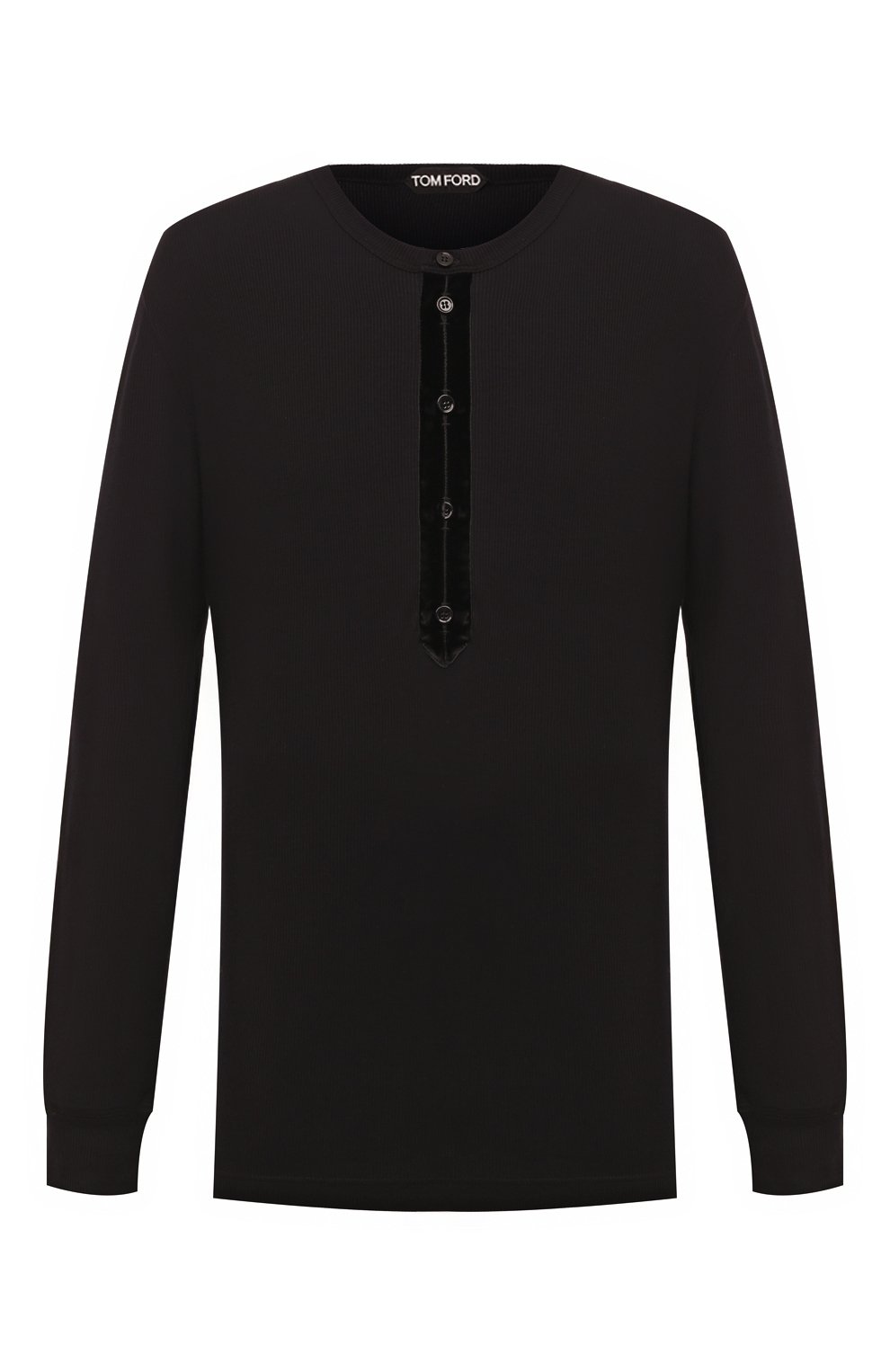 Лонгслив-хенли из вискозы TOM FORD, арт. JMV011/JHL009, фото 1