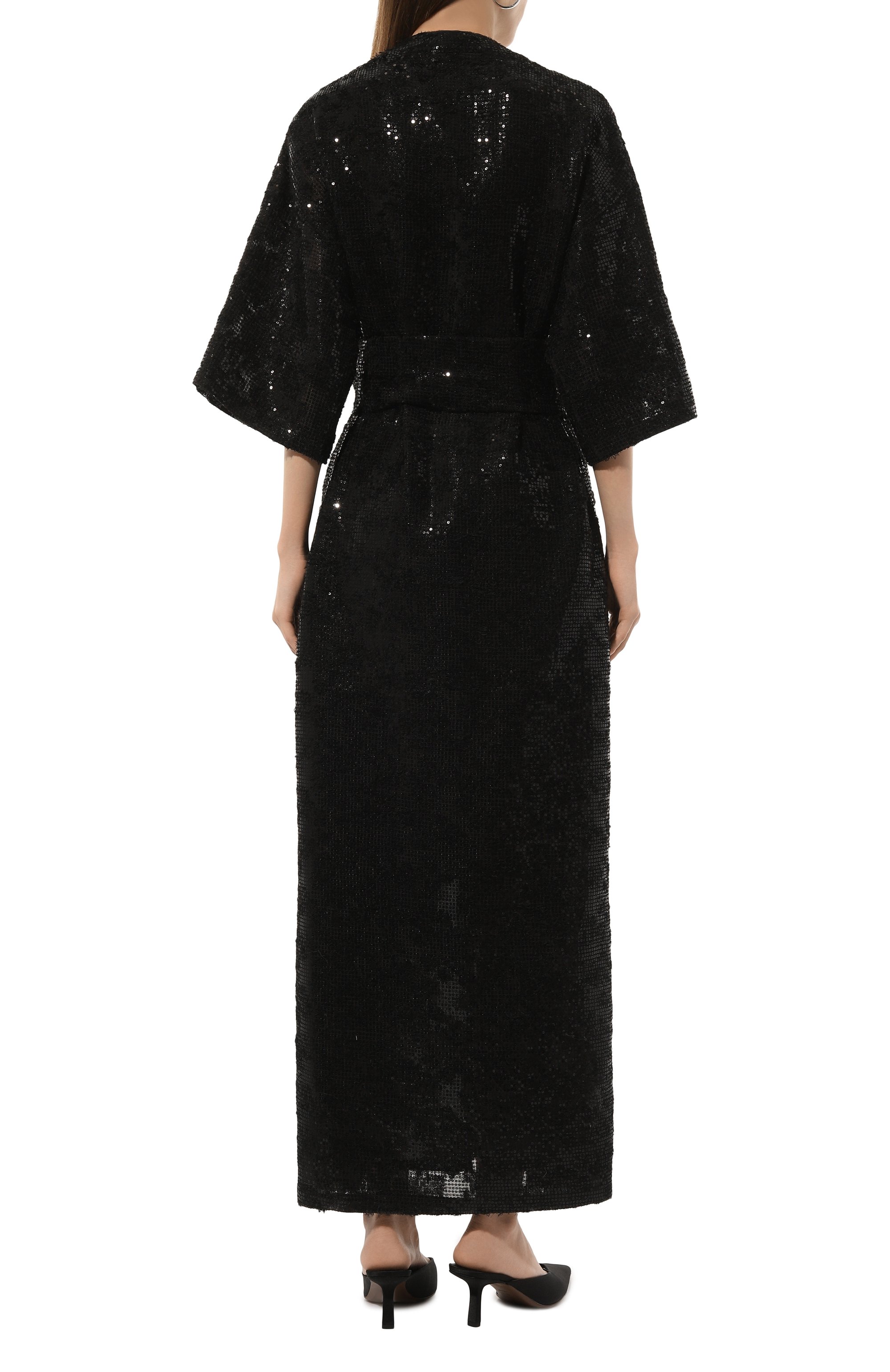 Платье с отделкой пайетками FREEAGE, арт. WS25.DR151.4019.900, фото 4