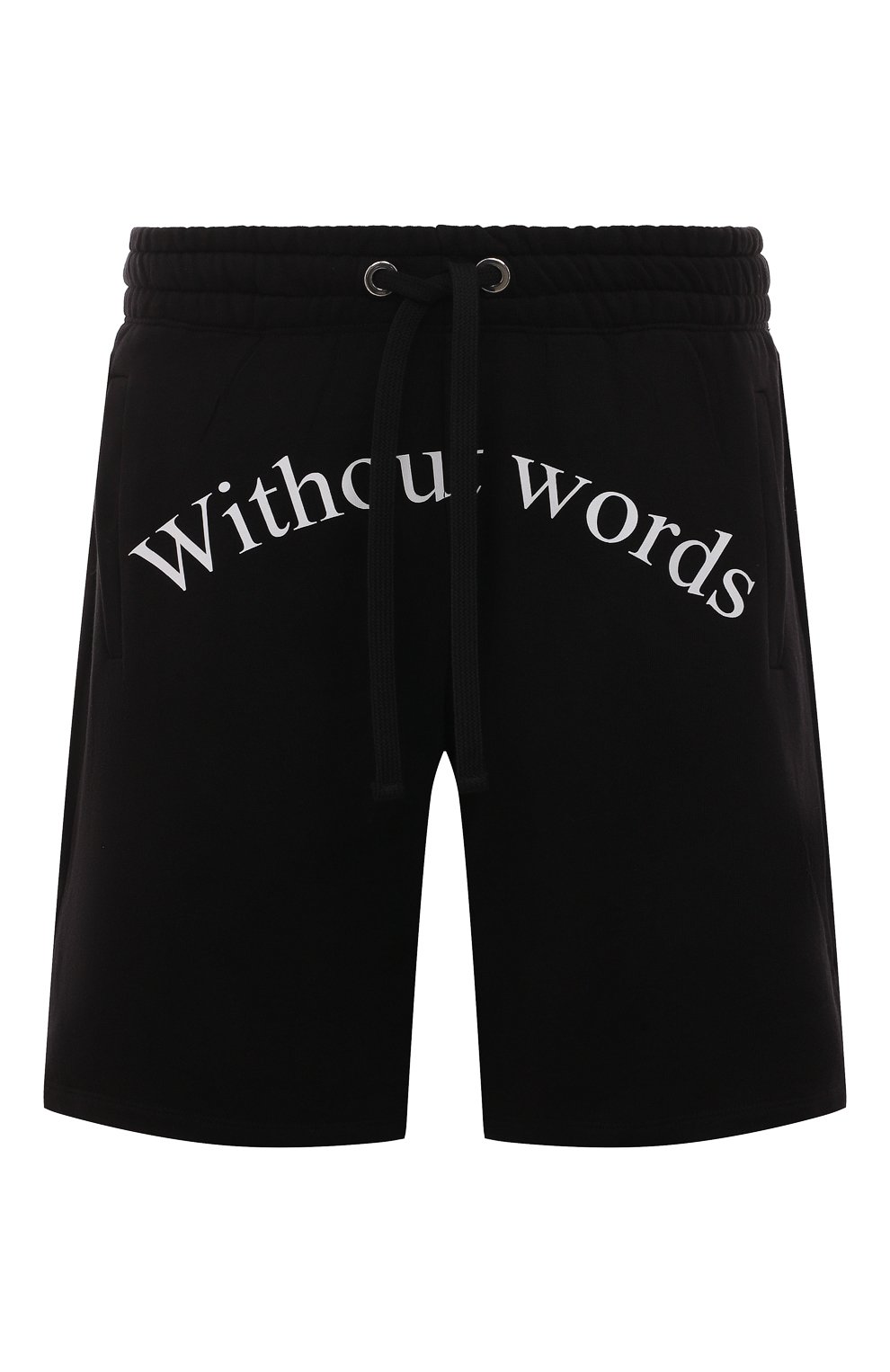 Хлопковые шорты DIEGO VENTURINO черного цвета по цене 22500 руб., арт. D3S3SRTW0W, фото 1 Хлопковые шорты DIEGO VENTURINO, арт. D3S3SRTW0W, фото 1