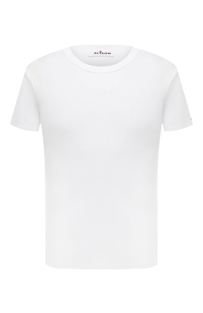 Хлопковая футболка KITON, арт. UNWM008K0747D, фото 1