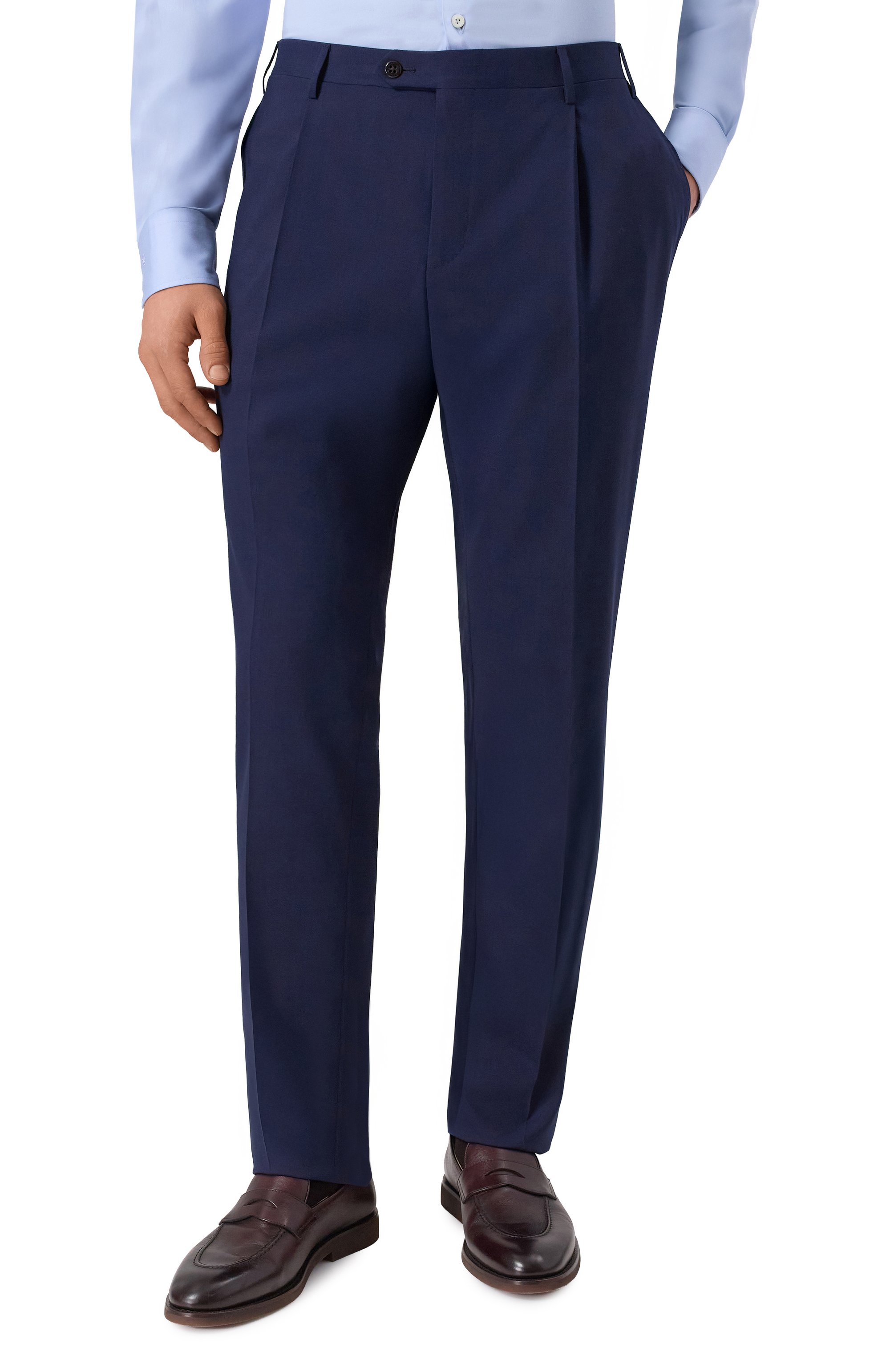 Шерстяные брюки CORNELIANI, арт. 275B03/2718565, фото 3