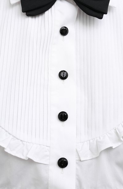 Хлопковая блузка MIU MIU, арт. MK1509-1YDM-F0009, фото 5