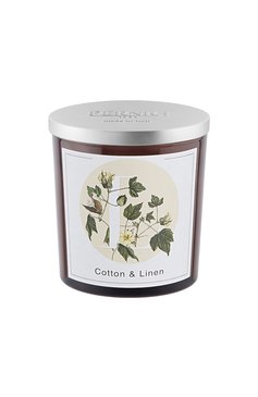 Свеча cotton & linen (350g) PERNICI бесцветного цвета, арт. 8001962075176 | Фото 1 (Региональные ограничения белый список (Axapta Mercury): Не проставлено; Нос: Не проставлено; Ограничения доставки: flammable)